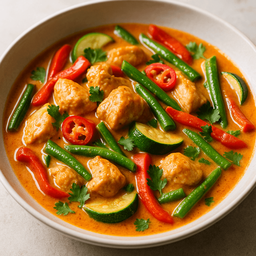 Thai Red Curry Chicken hero image